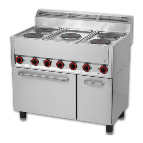 RM Gastro SPT - 60 ELS Instructions for installation and use