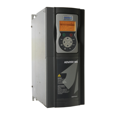 gefran ADV200 WA User manual gefran ADV200 WA User manual