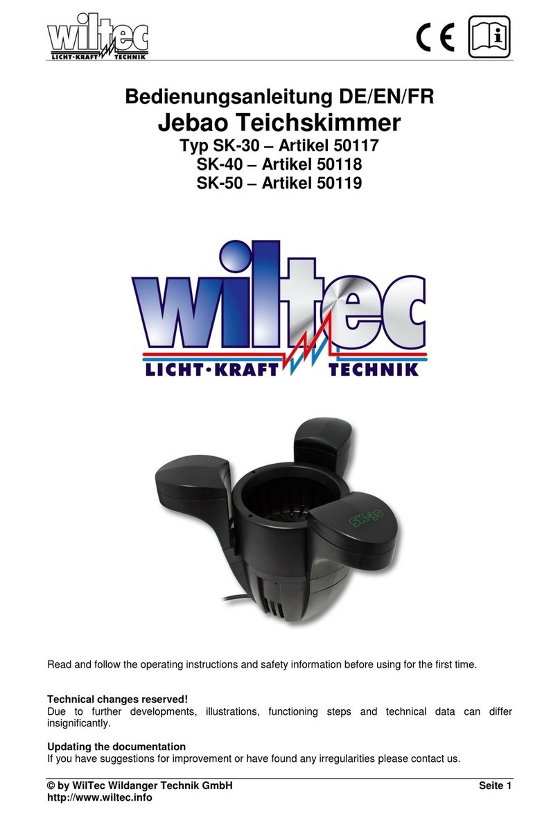 WilTec JEBAO SK-30 Operation manual