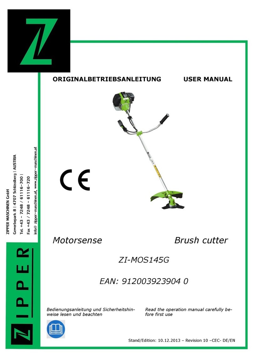 Zipper Mowers ZI-MOS 145G user manual
