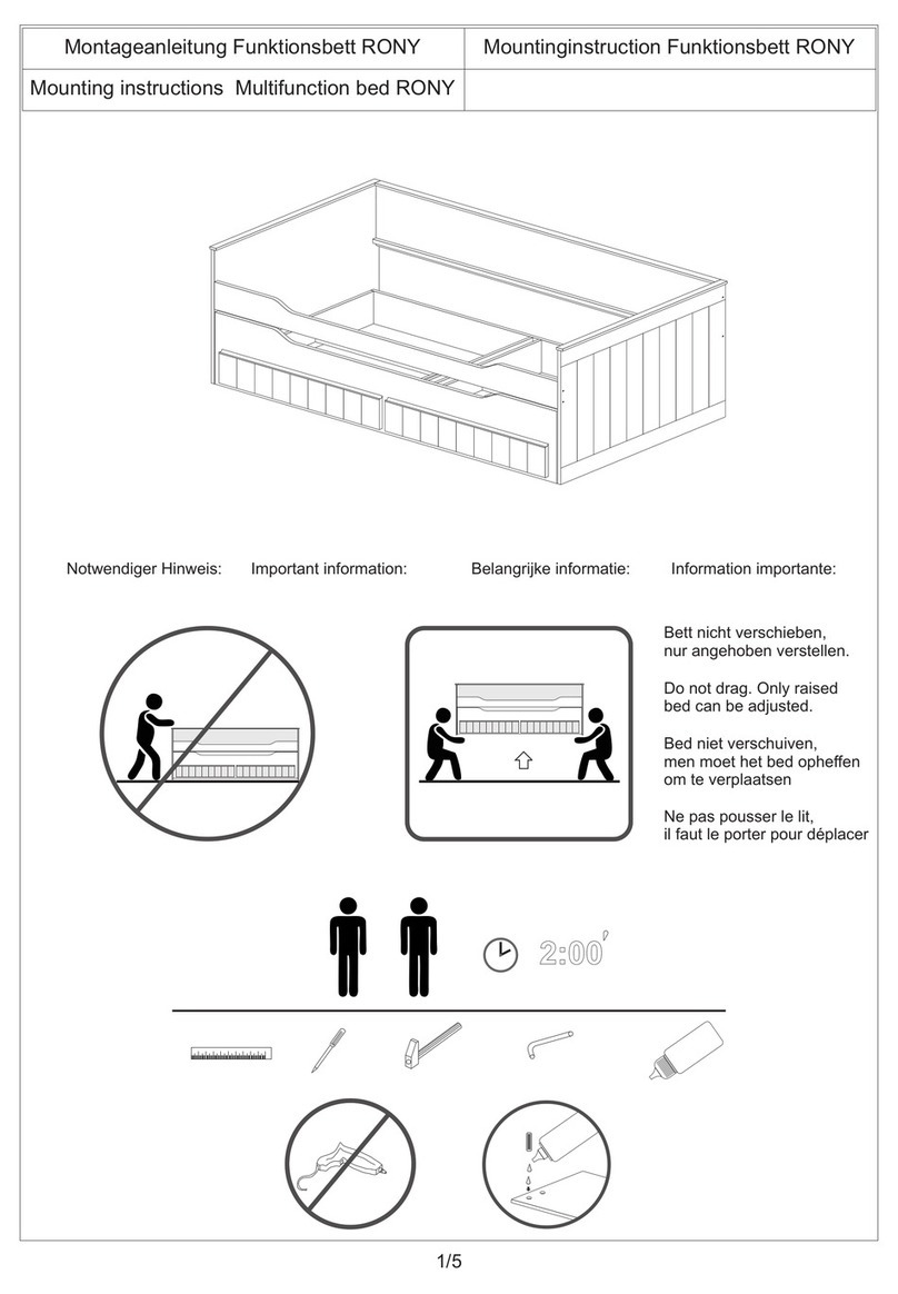 Möbelix RONY User manual