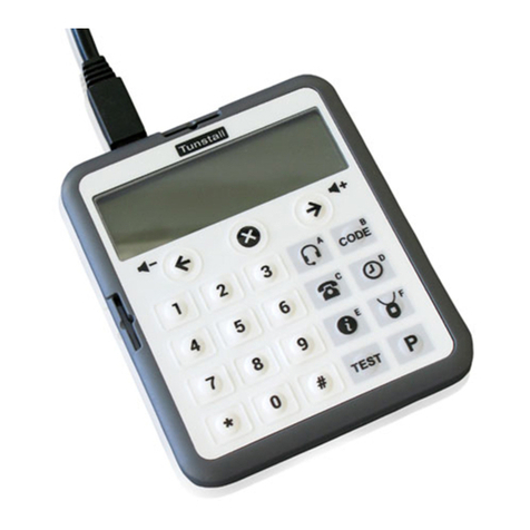 Tunstall Keypad Installer Quick Reference Card