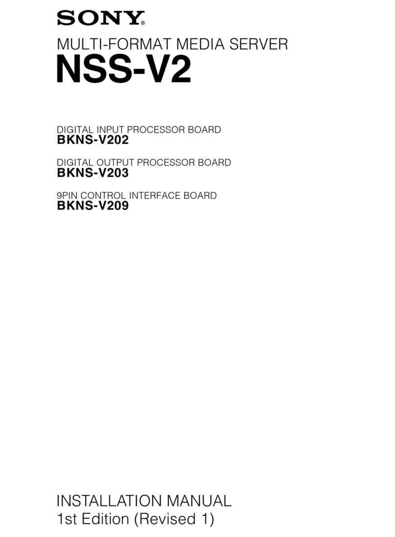 Sony NSS-V2 User manual