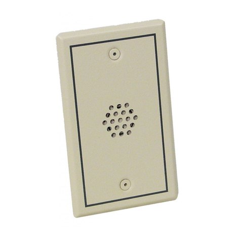Detex Designed Security ES411 Series quick start guide