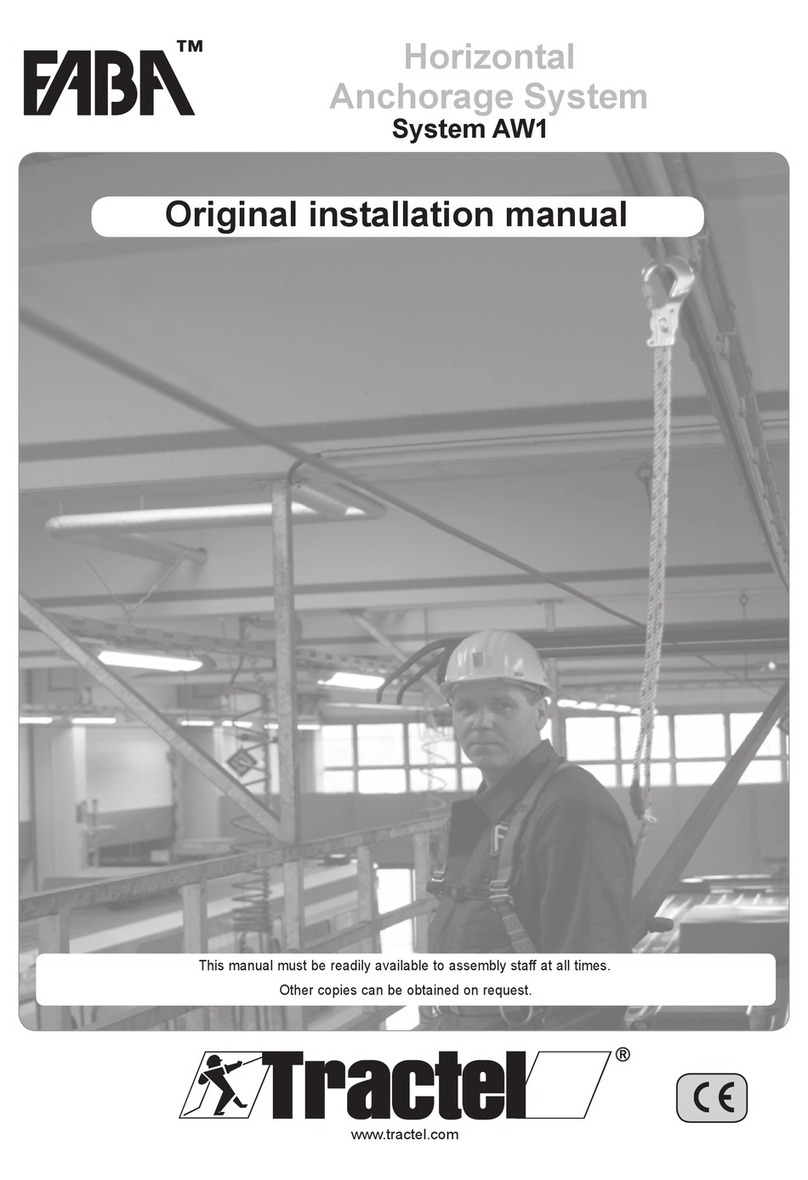 Tractel FABA AW1 User manual