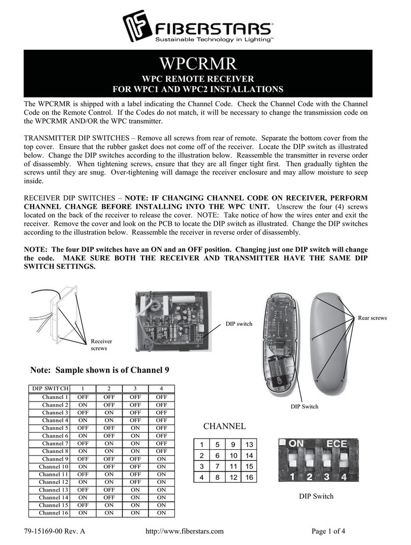 Fiberstars WPC Series manual