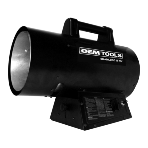 OEM Tools 24822 Operating instructions and parts manual