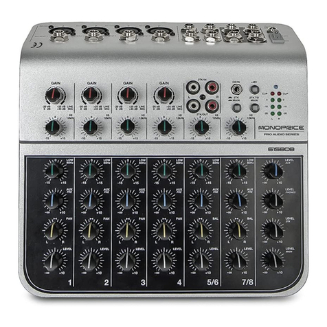 Monoprice Pro Audio Series user manual