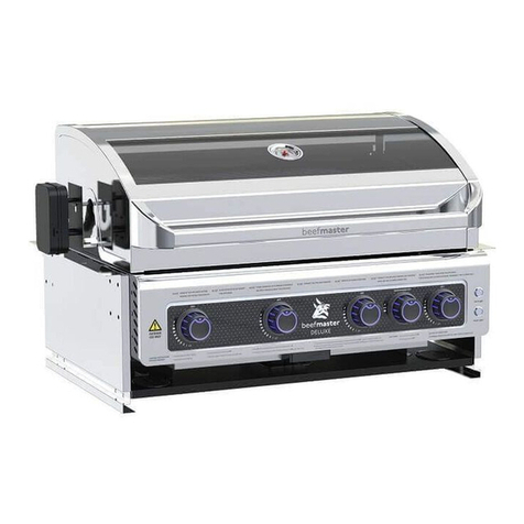 Barbeques Galore BEEFMASTER V Series Instructions for assembly and use