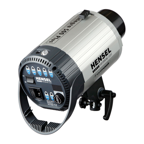 Hensel INTEGRA PRO 500 PLUS instructions
