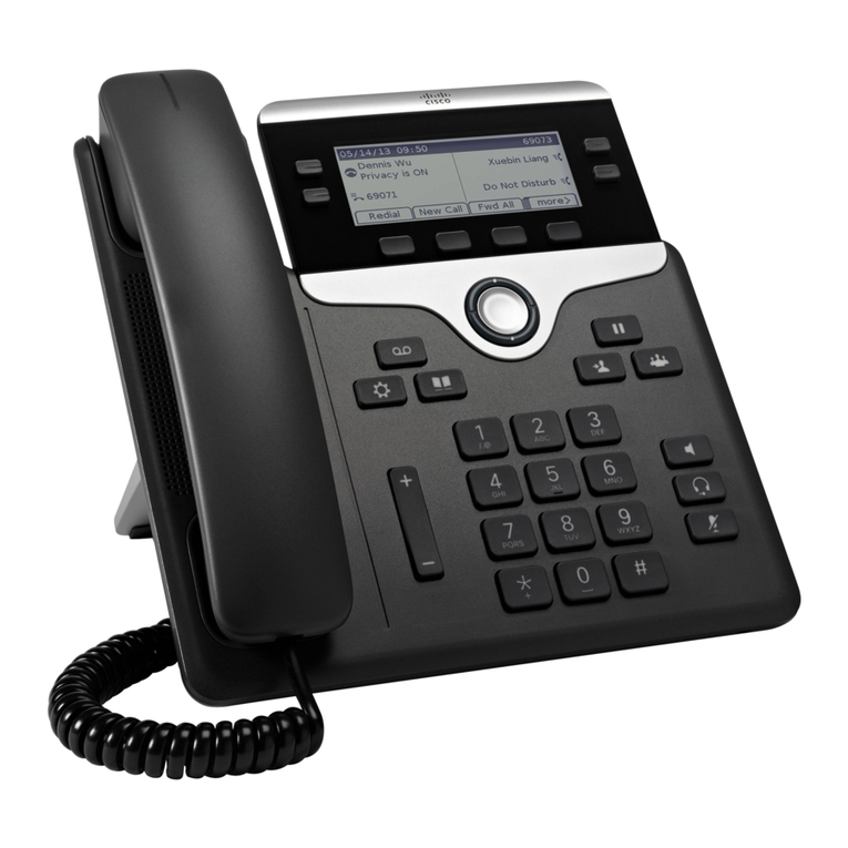 Cisco 7841 User manual