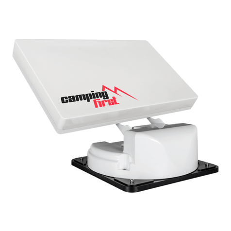 camping first Satmex Flat user manual