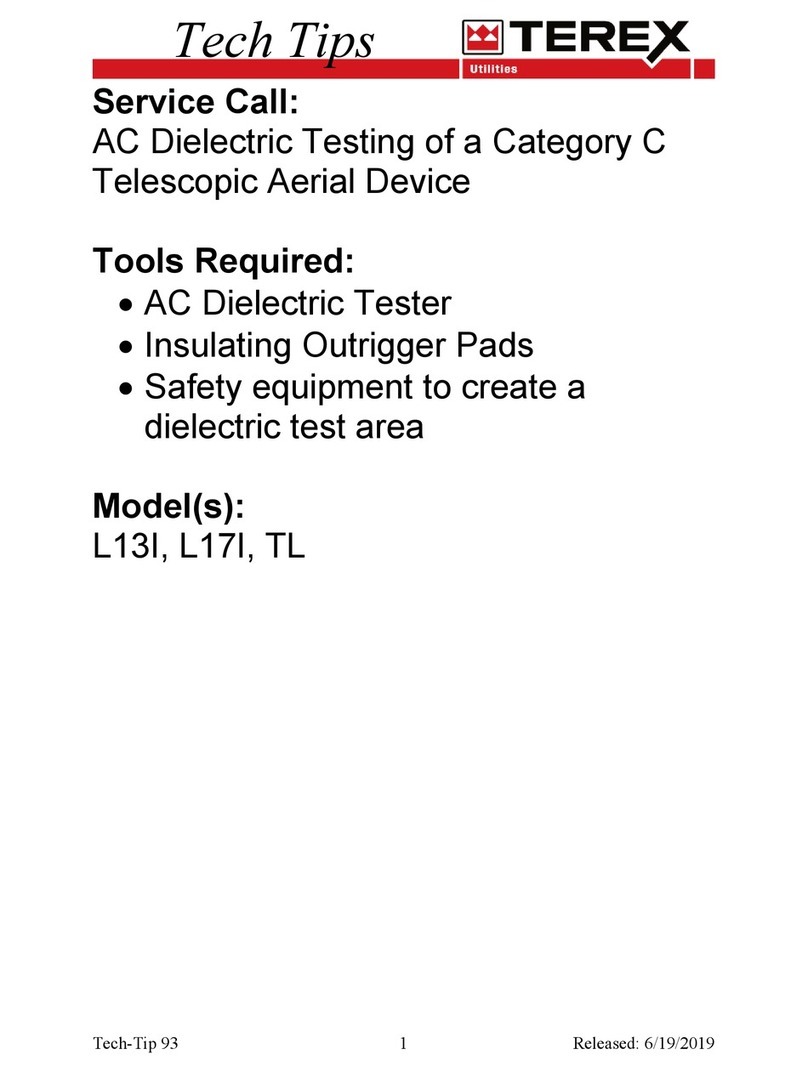 Terex L13I User manual