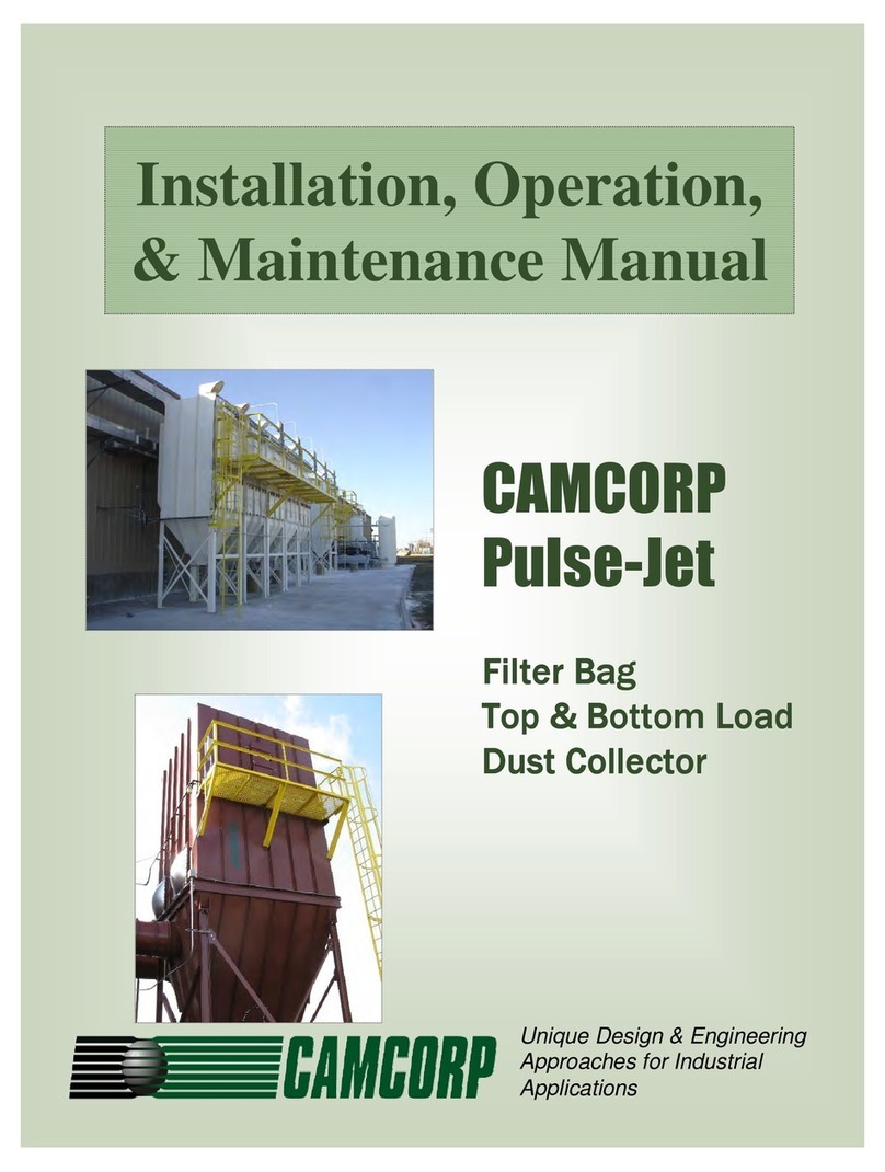 Camcorp Pulse-Jet Instruction manual