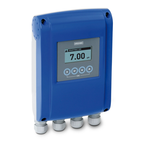 KROHNE SMARTMAC 200 W Supplementary instructions