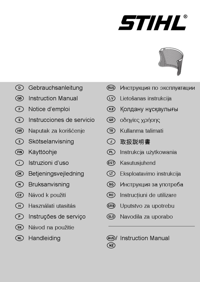 Stihl 0000 884 0478 User manual