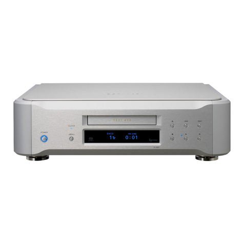 Teac ESOTERIC P-05X owner's manual