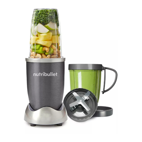 NUTRIBULLET 600 User manual