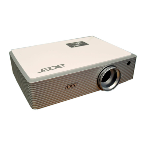 Acer K520 Series User manual