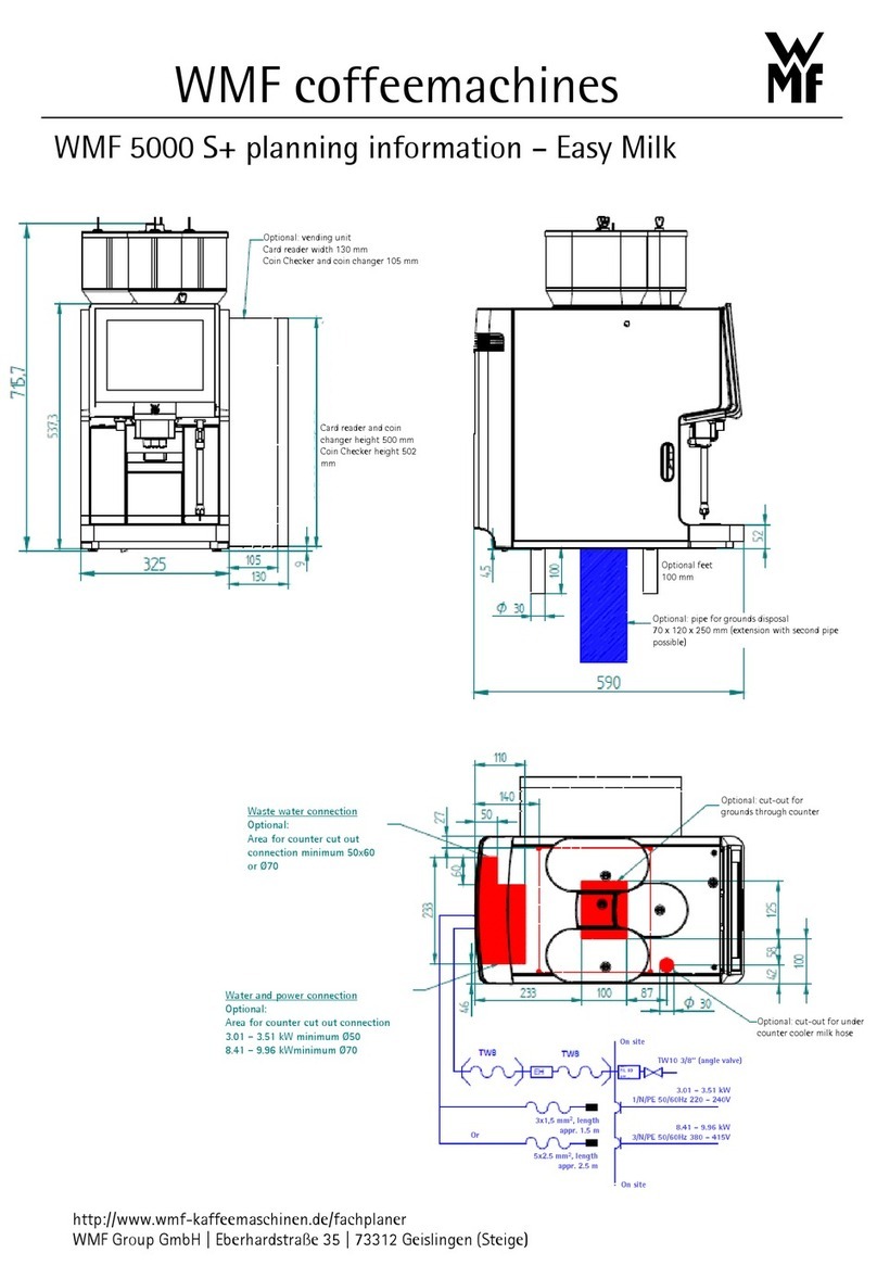 WMF 5000S+ User manual