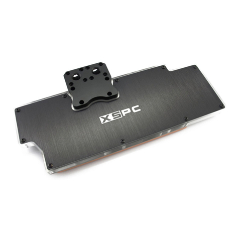 XSPC RAZOR R9 290X/290 User manual