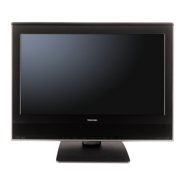 Toshiba 26HLV66 - 26" LCD TV User manual
