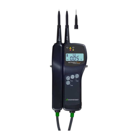 Gossen MetraWatt METRAVOLT  VT 1500 User manual