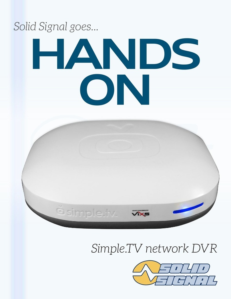 Solid Signal Simple.TV STV1000 manual
