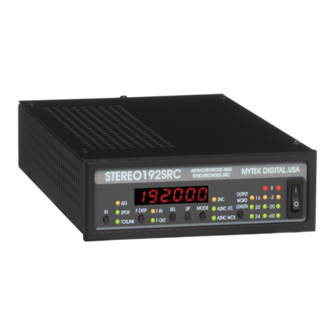 MyTek Stereo 192SRC user manual