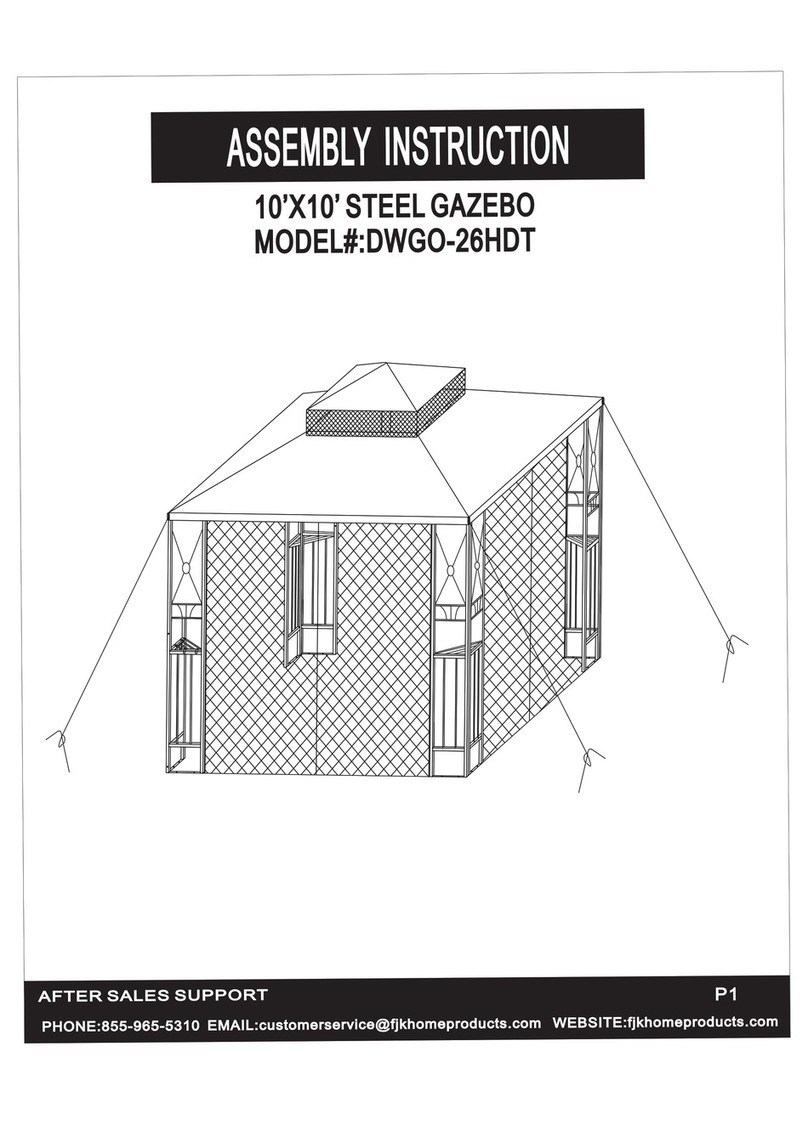 FJK home products DWGO-26HDT Assembly instruction FJK home products DWGO-26HDT Assembly instruction