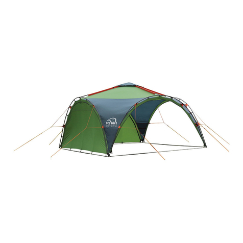 Kiwi Camping Savanna 3.5 Deluxe Configuration guide
