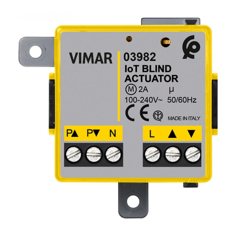 Vimar 03982 User manual