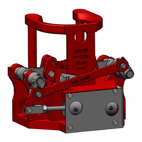 BVM TUBING SPIDER 83 Tons Maintenance manual