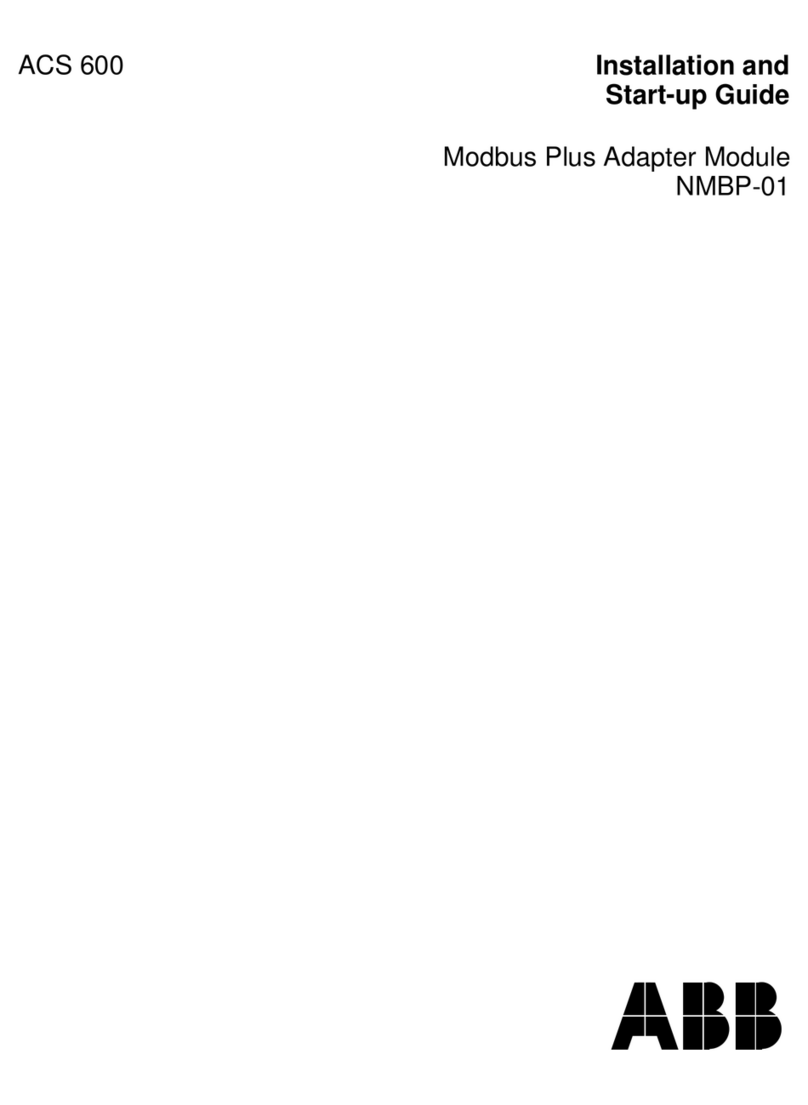 ABB NMBP-01 Installation and startup guide