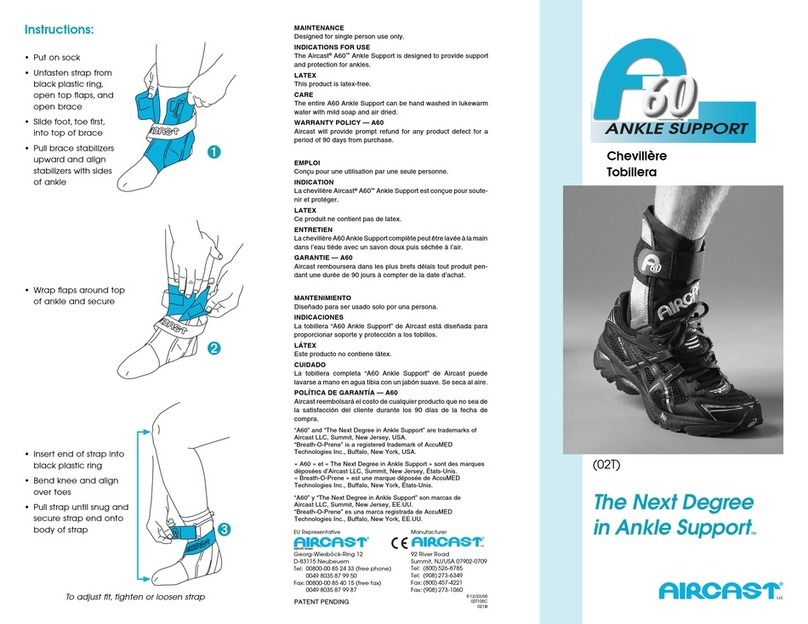 Aircast A60 manual
