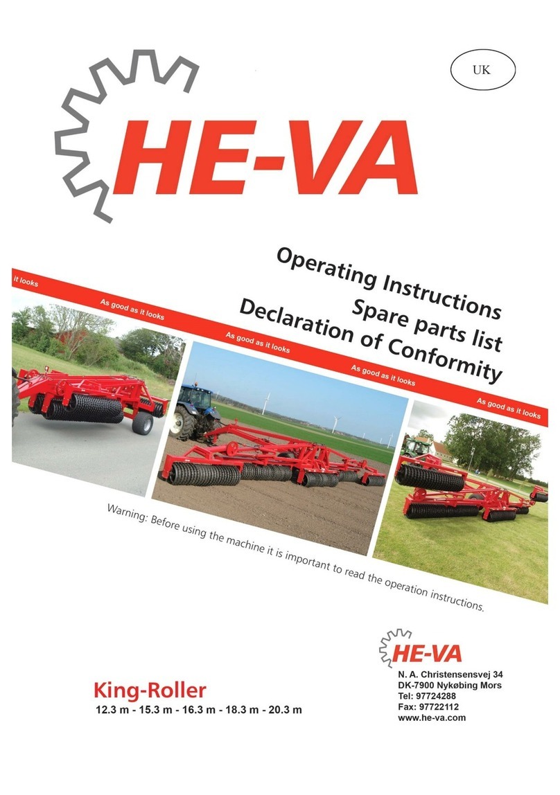 HE-VA King-Roller operating instructions