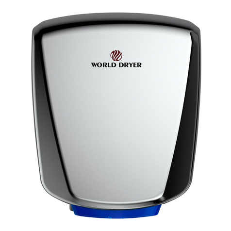World Dryer VERDEdri Q A2 Series manual World Dryer VERDEdri Q A2 Series manual
