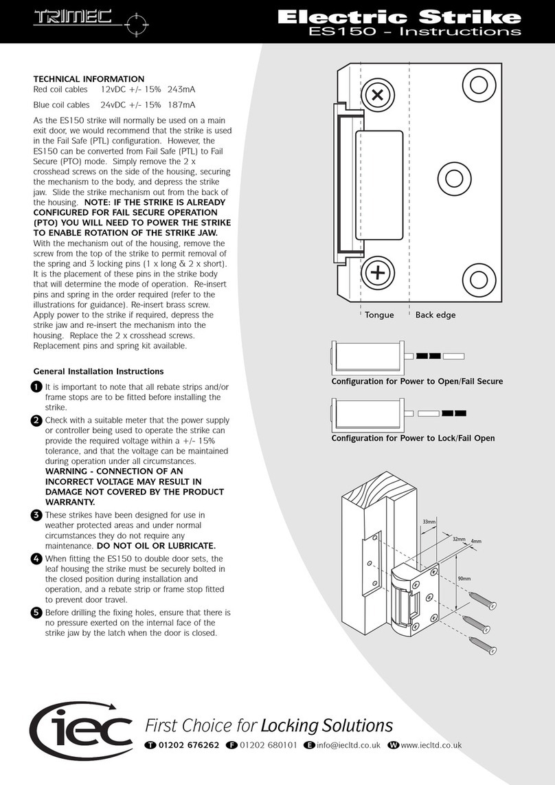 IEC Trimec ES150 User manual