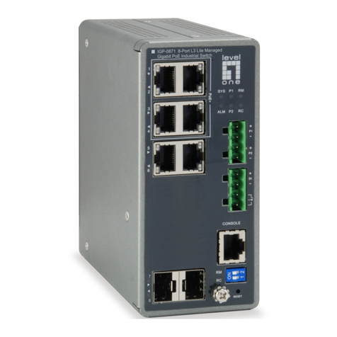 LevelOne TURING Industrial Series Quick installation guide