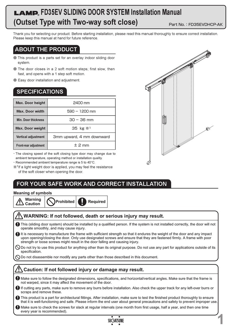 Lamp FM150PRO installation manual