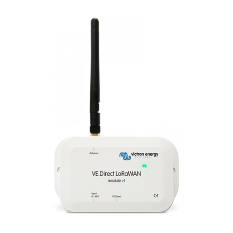 Victron energy VE.Direct LoRaWAN Series manual Victron energy VE.Direct LoRaWAN Series manual