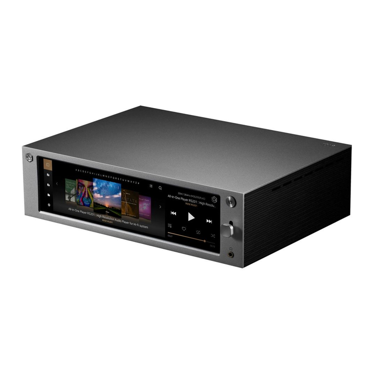 Rose electronics RS201 quick guide