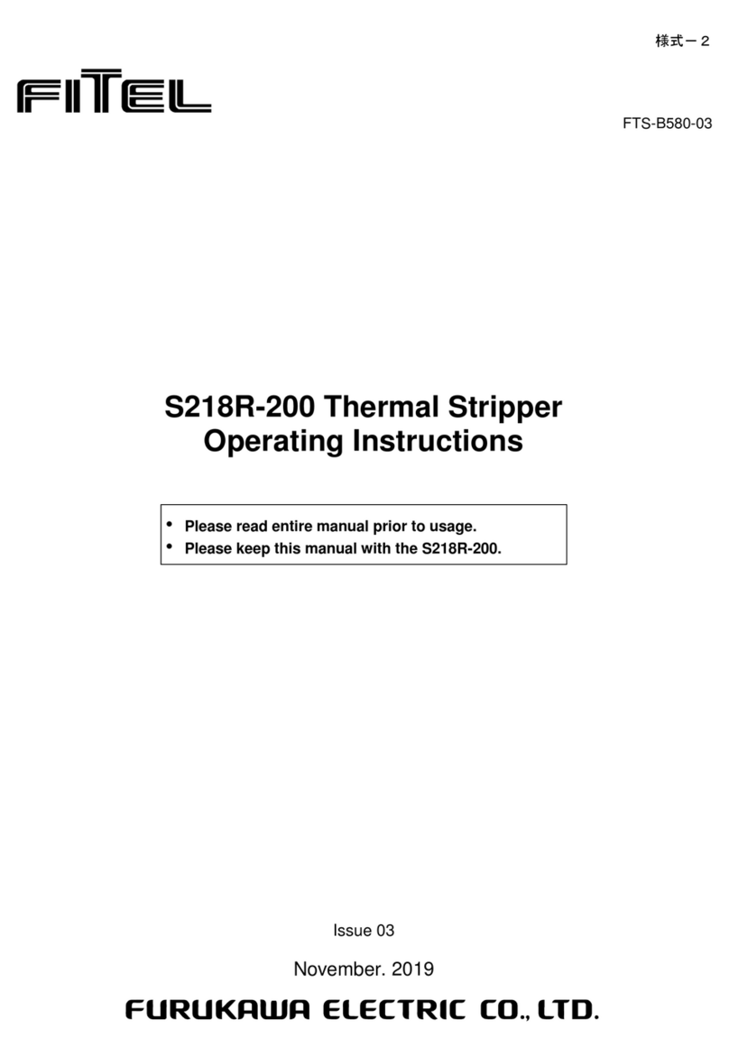Fitel S218R-200 User manual