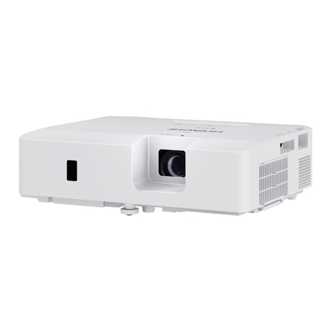 Hitachi CP-EX3051WN User manual