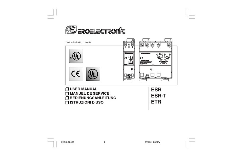 ero electronic ESR user manual