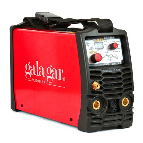 gala gar SMART 200 TIG PULSE Technical instruction manual