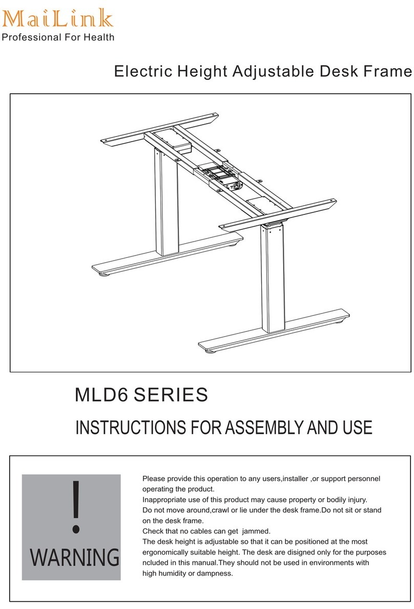 MaiLink MLD6 Series Instructions for assembly and use