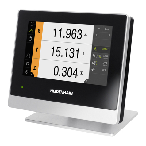 HEIDENHAIN GAGE-CHEK 2000 Series operating instructions