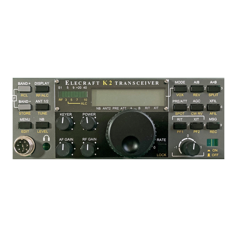 ELECRAFT K2 Operating instructions