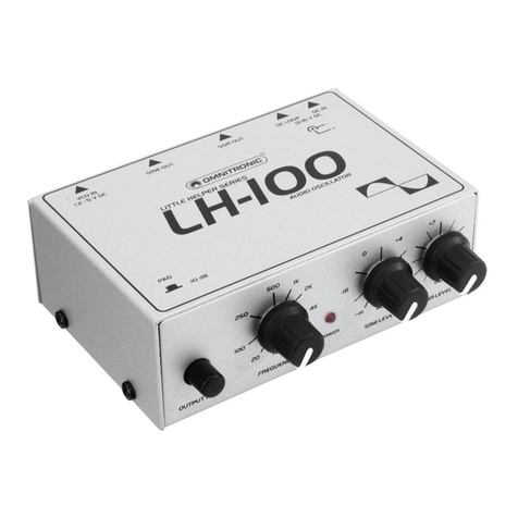 Omnitronic LITTLE HELPER Series user manual